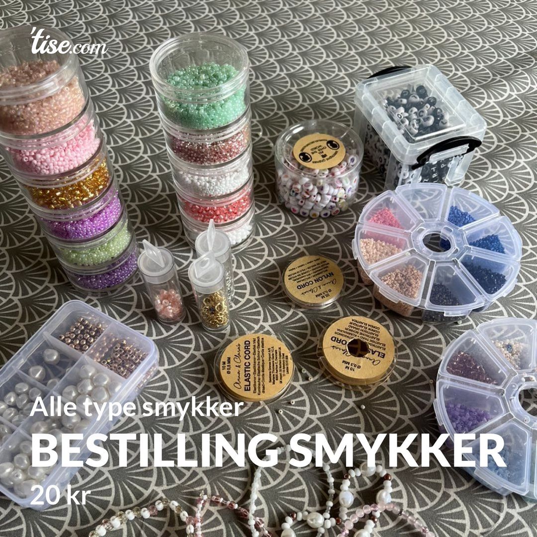 Bestilling smykker