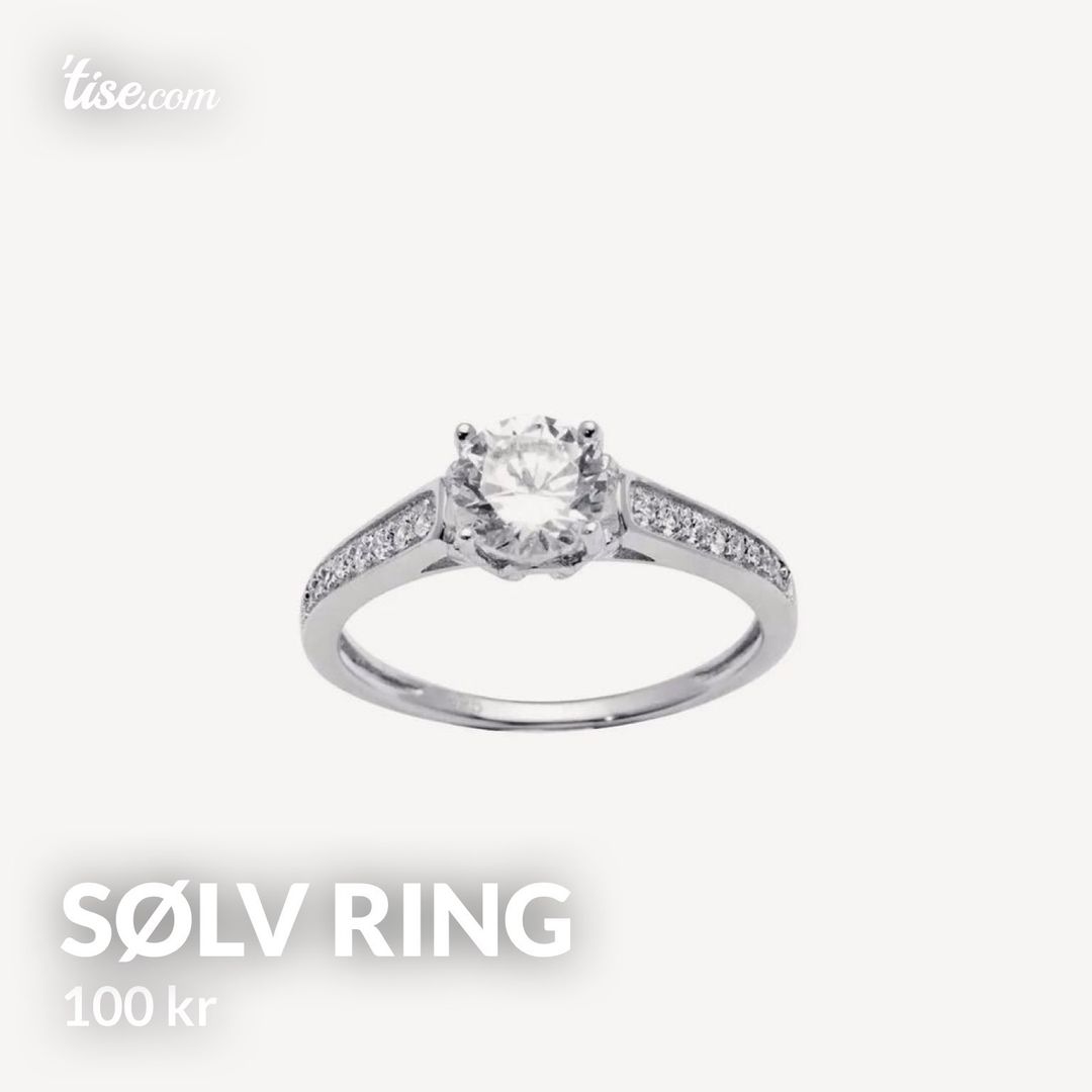 Sølv ring