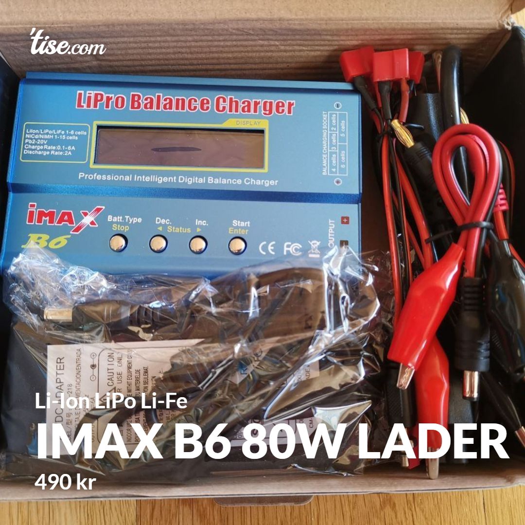 iMax B6 80W lader