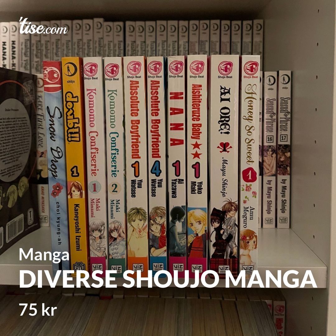 Diverse Shoujo Manga
