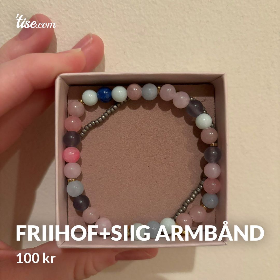 FRIIHOF+SIIG armbånd