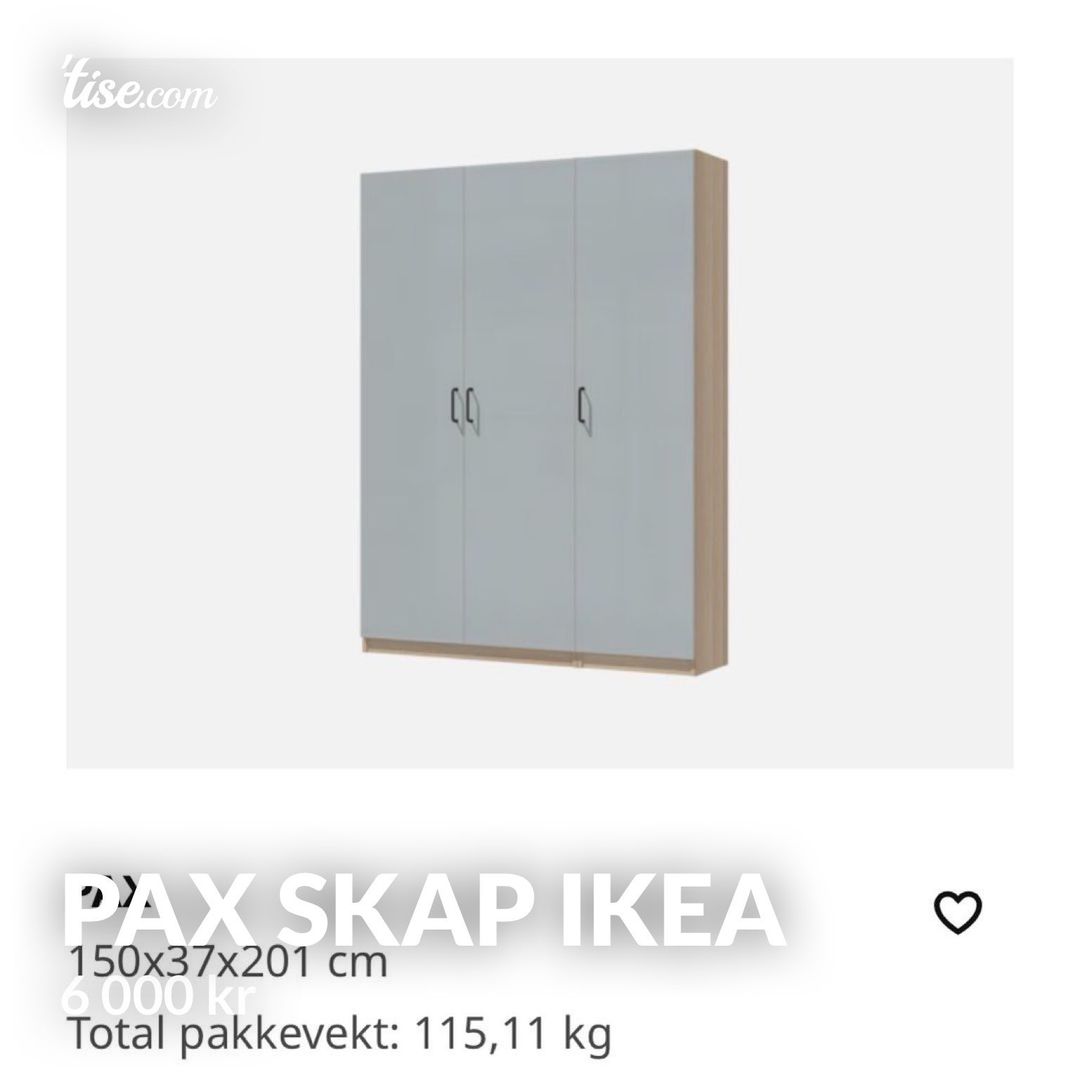 PAX skap ikea