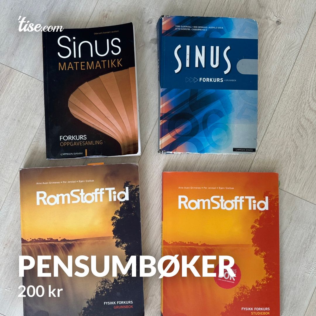 Pensumbøker