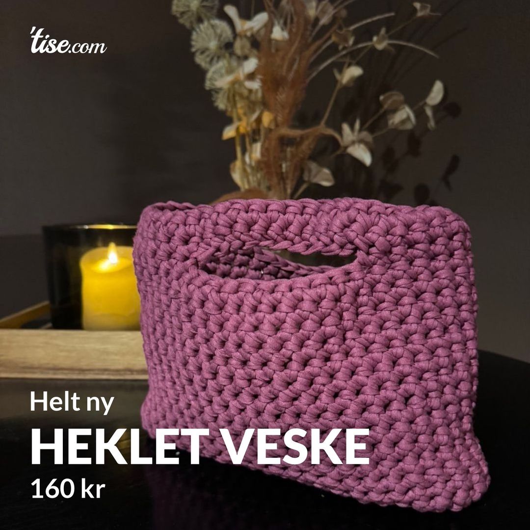 Heklet veske