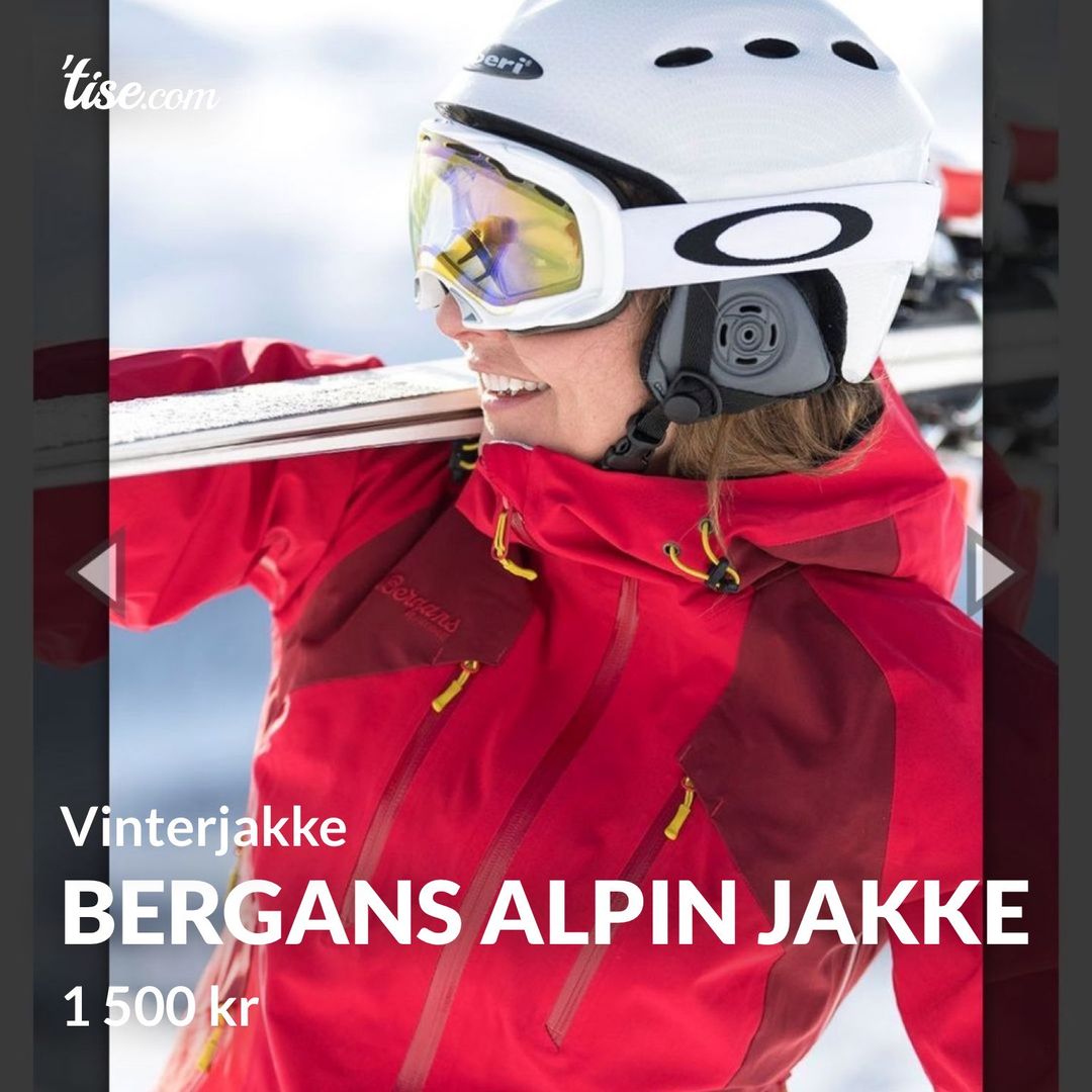 Bergans alpin jakke
