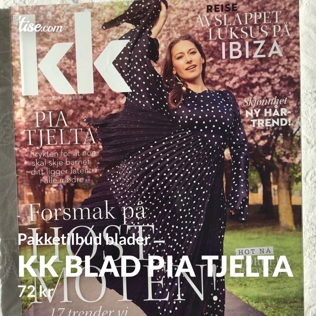 KK blad Pia Tjelta