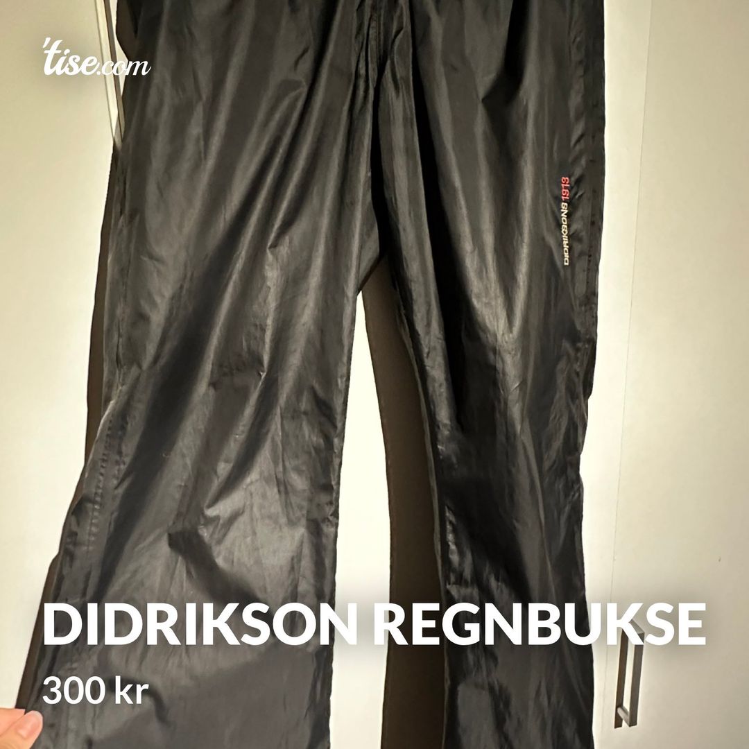 Didrikson regnbukse