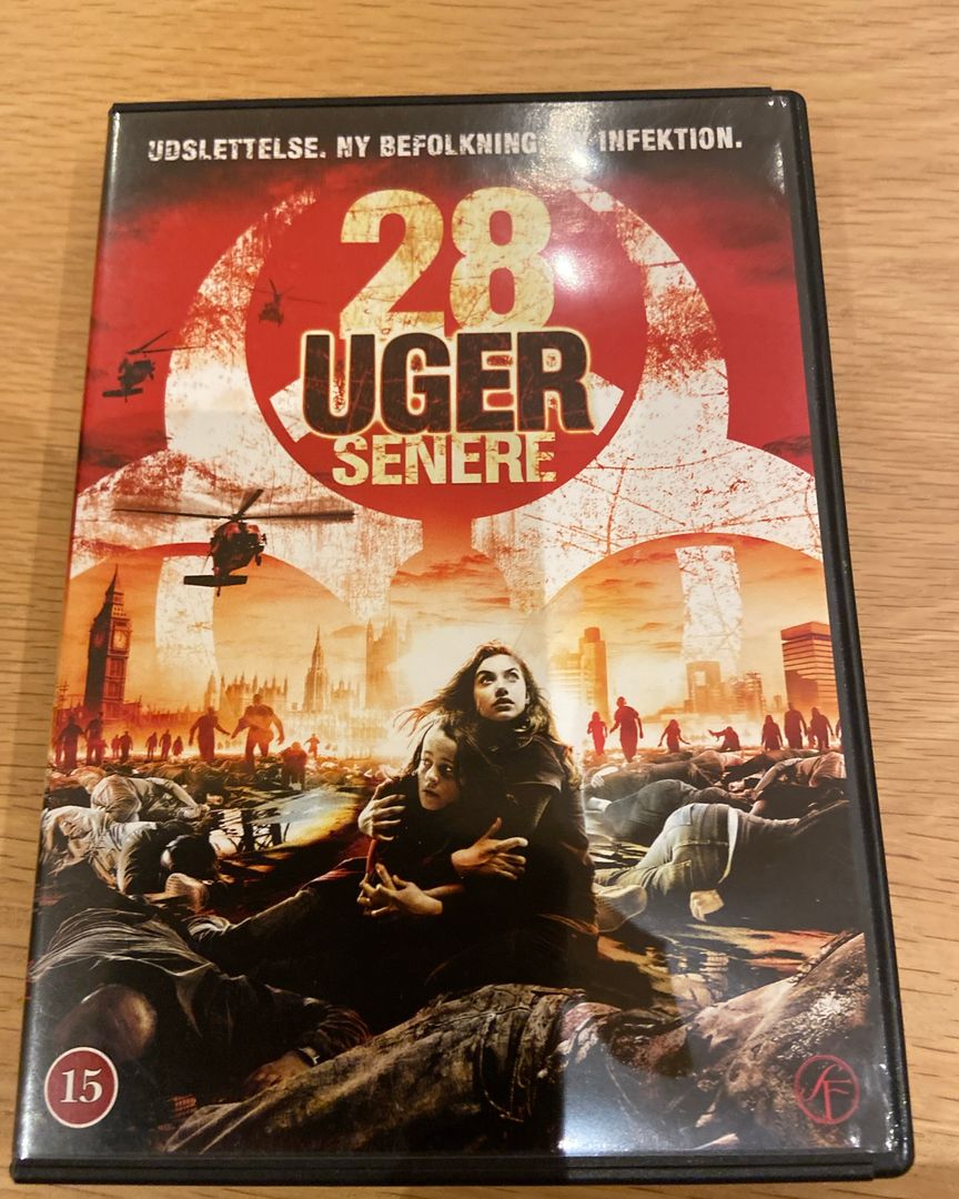 28 uger senere dvd