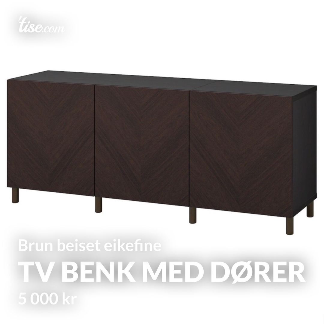 Tv Benk med dører