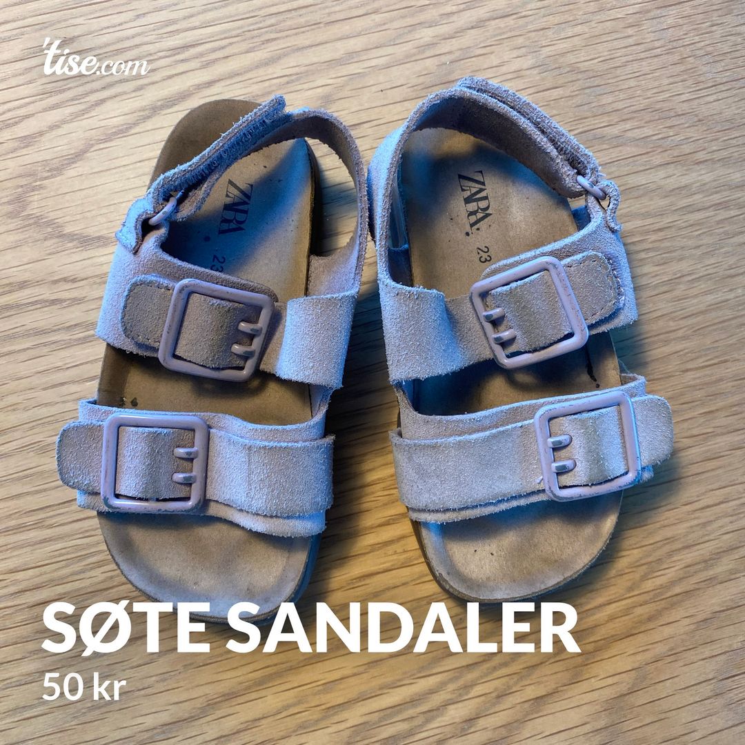 Søte sandaler