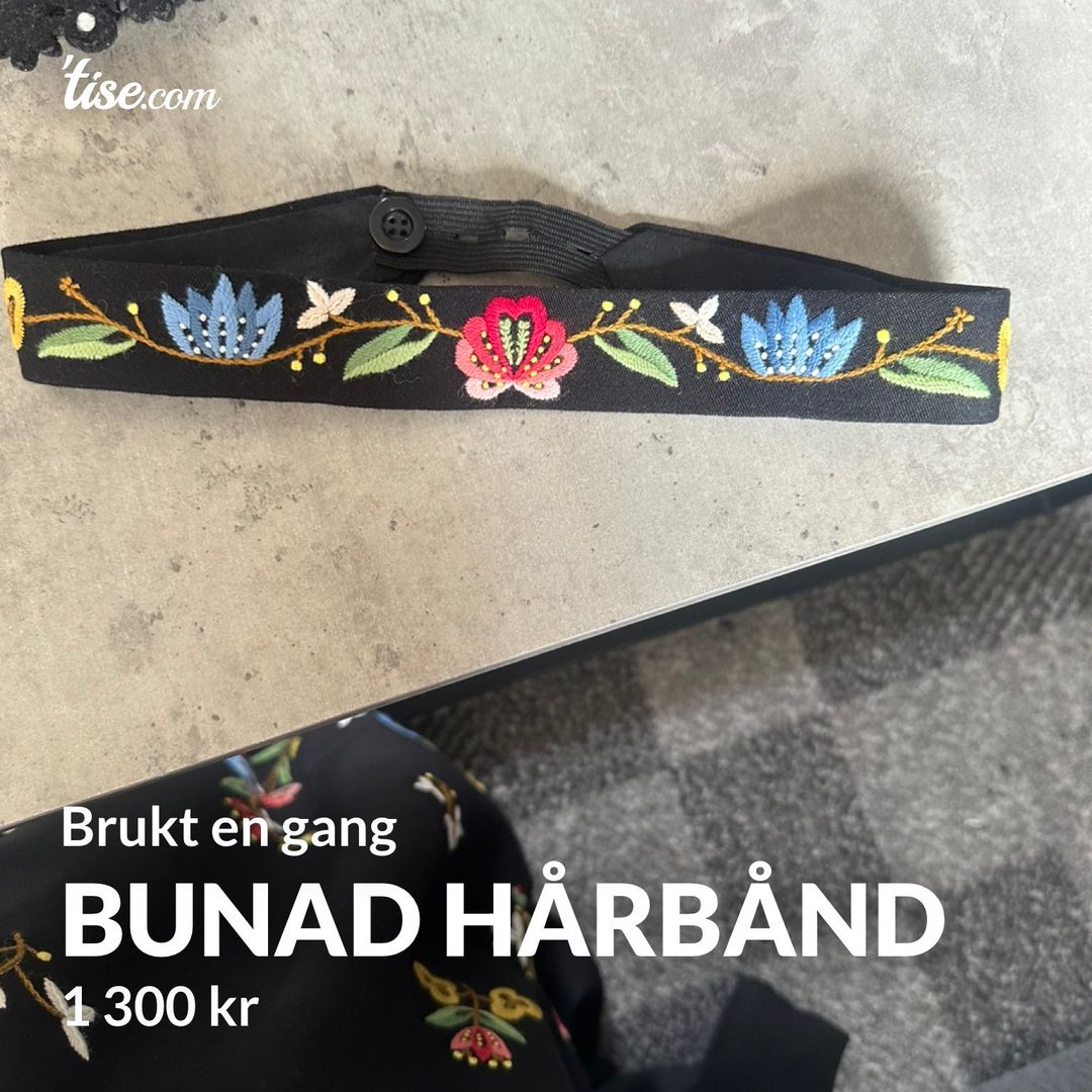 Bunad hårbånd