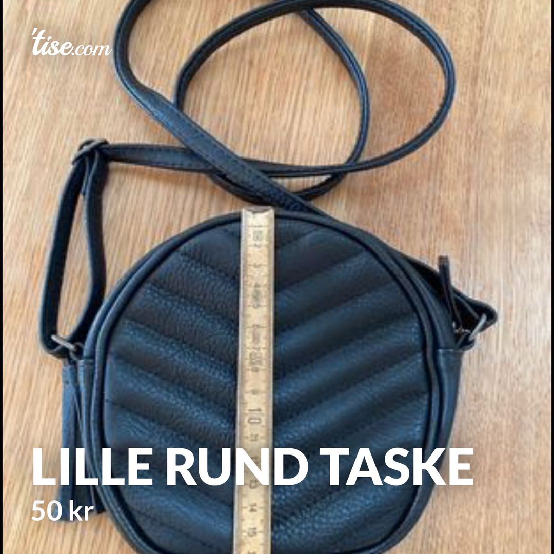 Lille rund taske