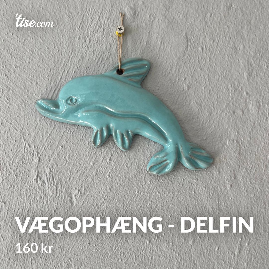 Vægophæng - delfin