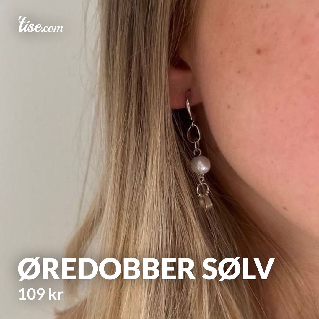 Øredobber sølv