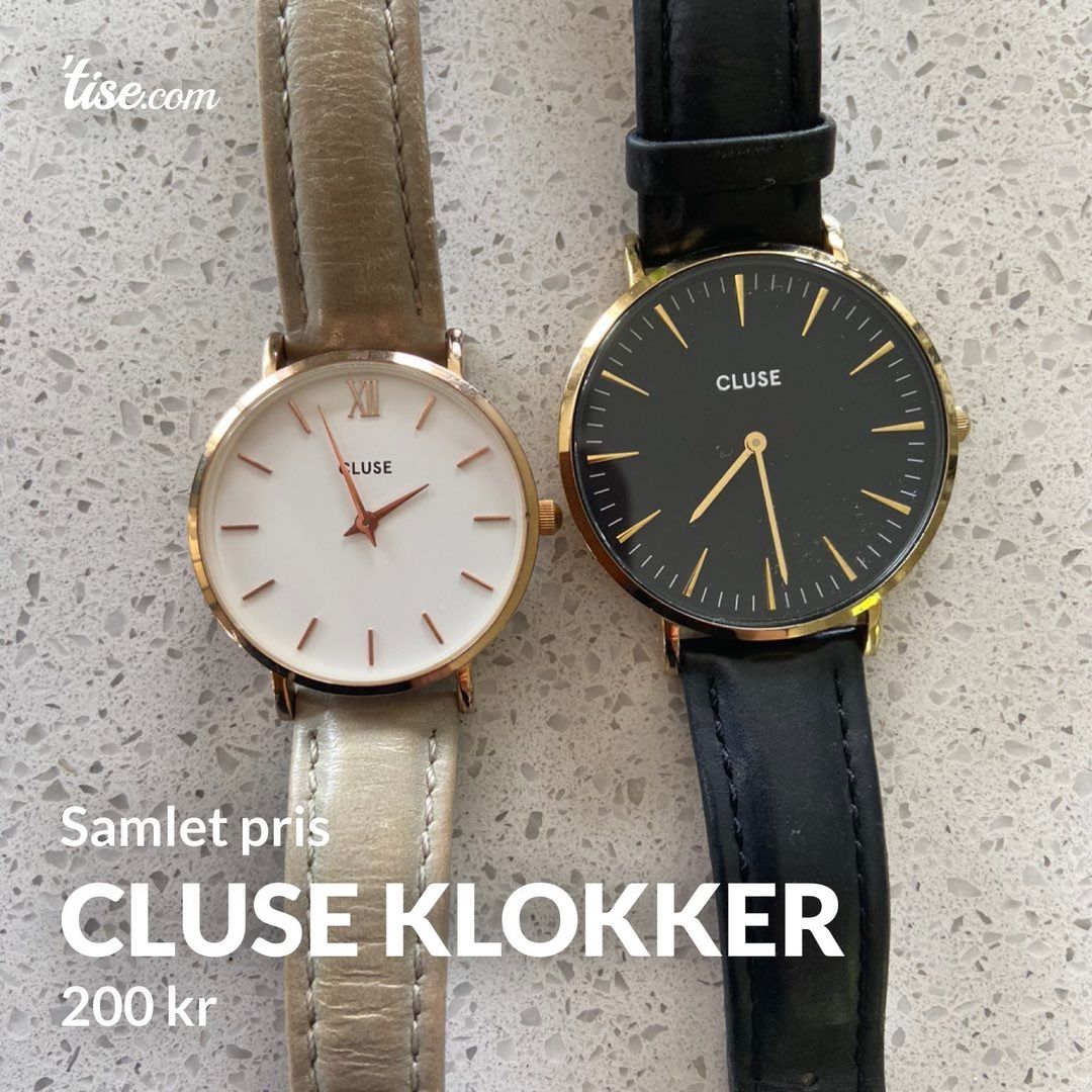 Cluse klokker