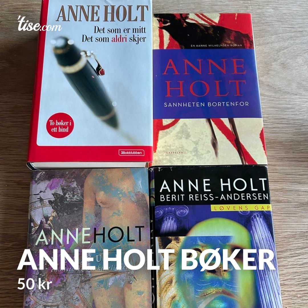 Anne Holt bøker