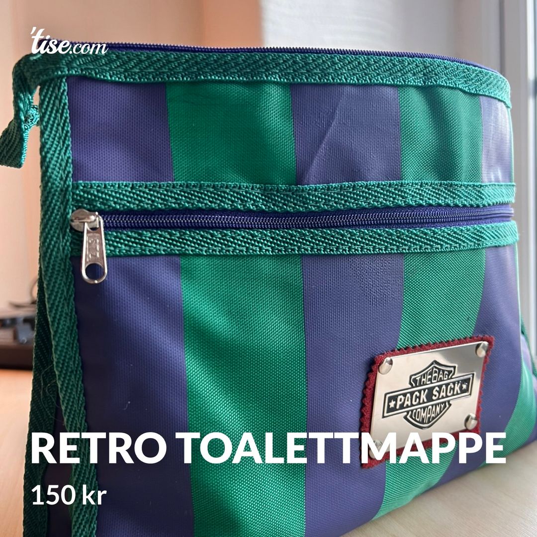 Retro toalettmappe