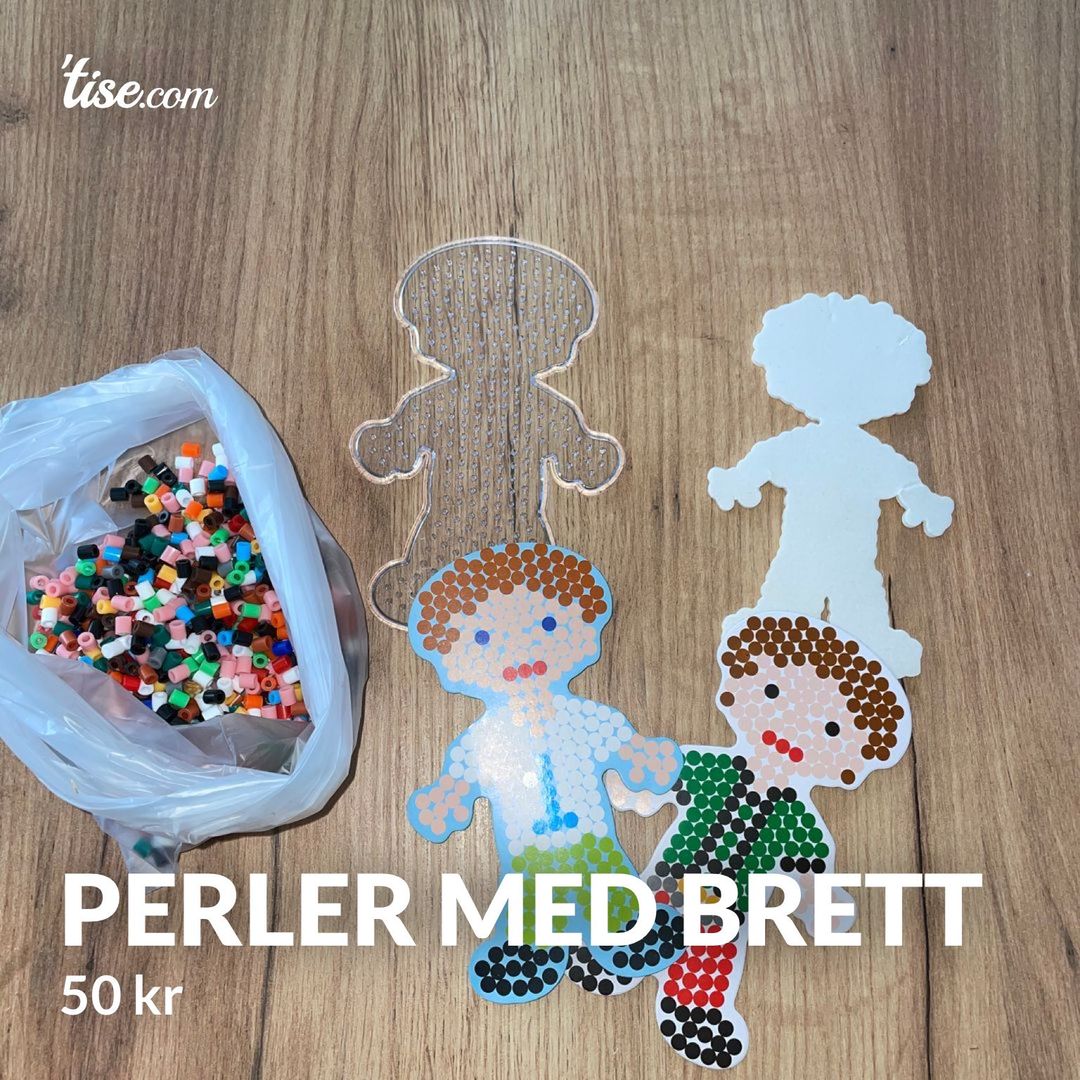 Perler med brett