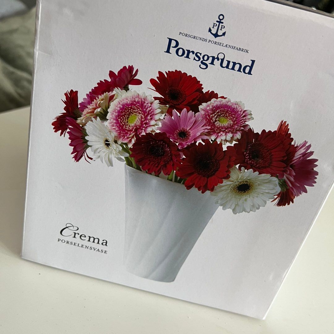 Porsgrund crema vase