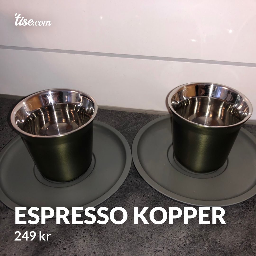 Espresso kopper