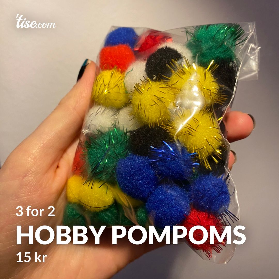 Hobby pompoms