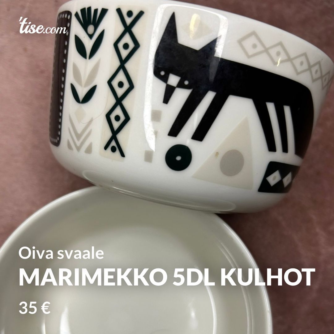 MARIMEKKO 5DL KULHOT