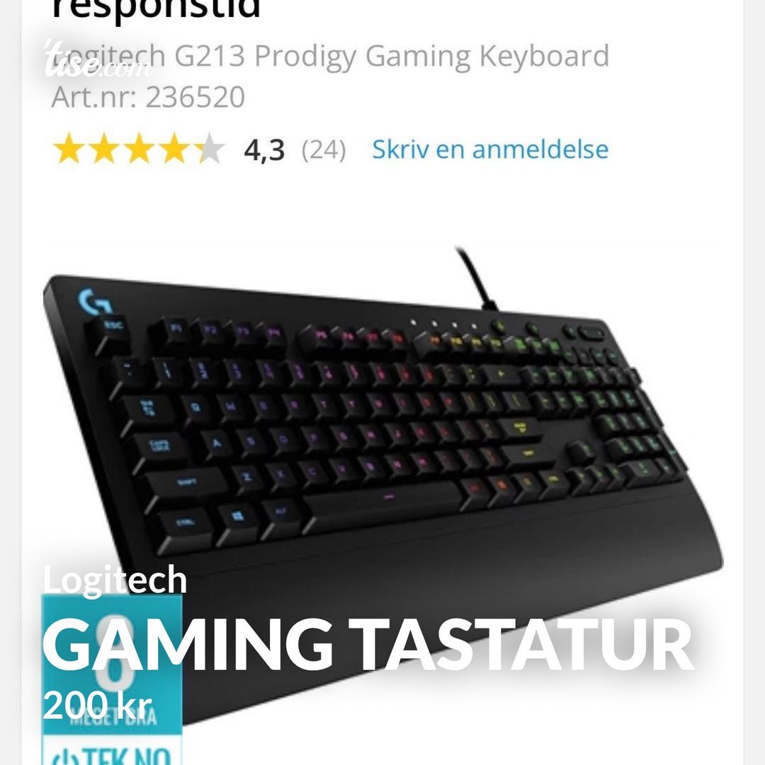 Gaming tastatur