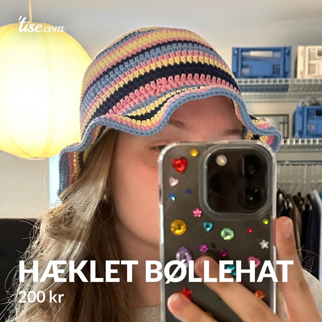 Hæklet bøllehat