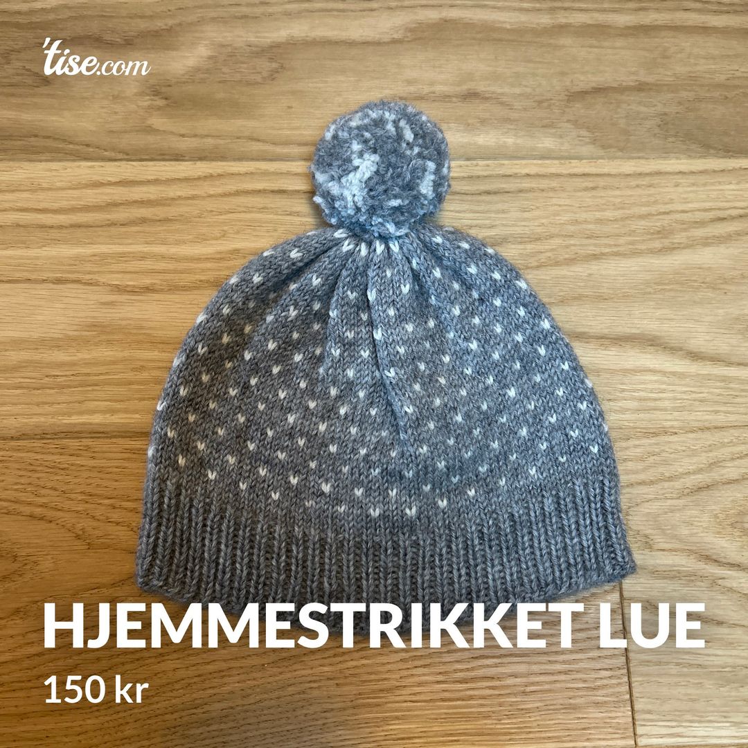 Hjemmestrikket lue