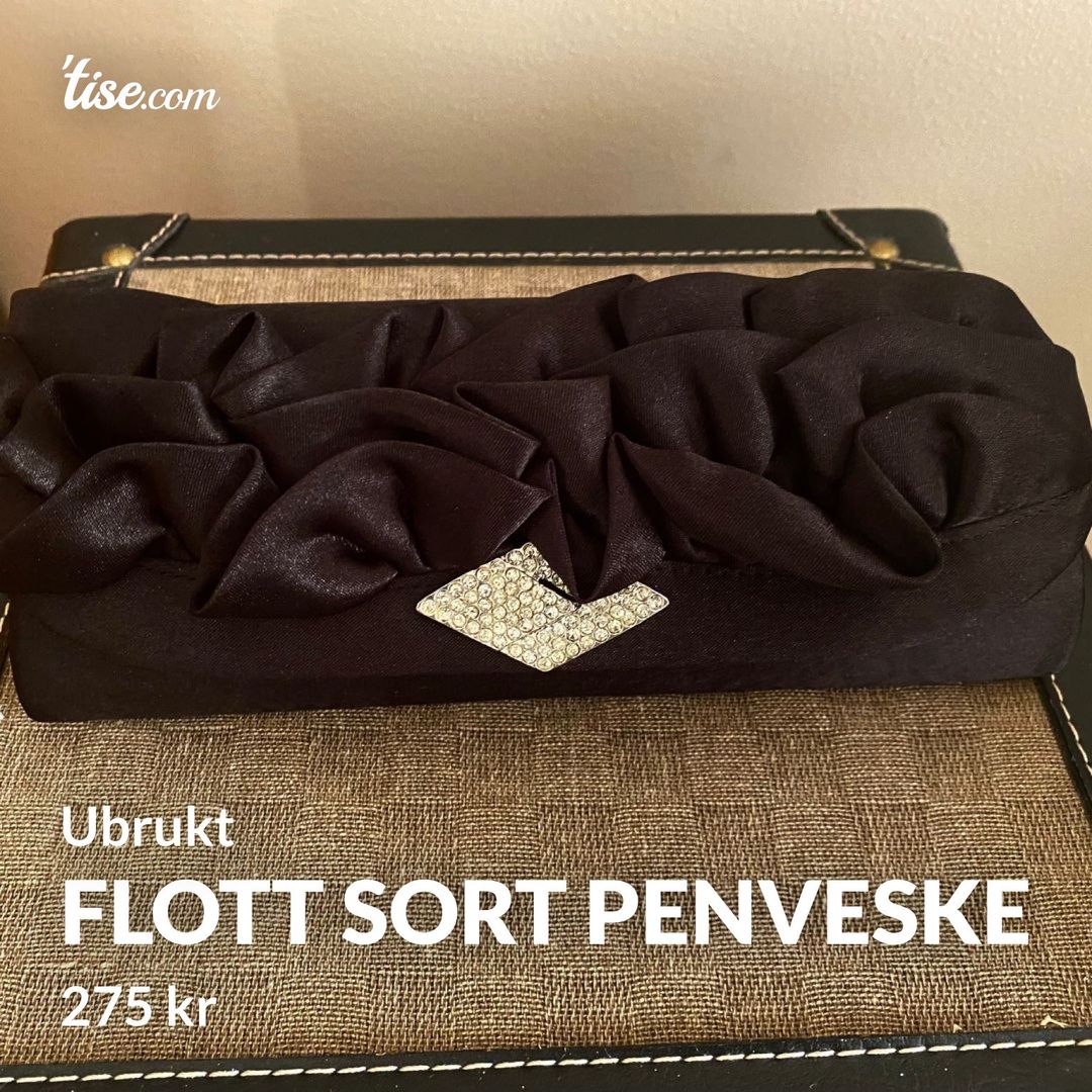 Flott sort penveske