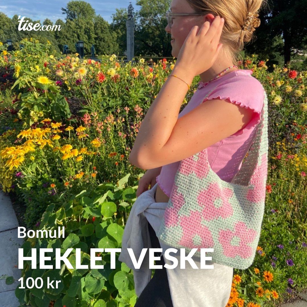 Heklet veske