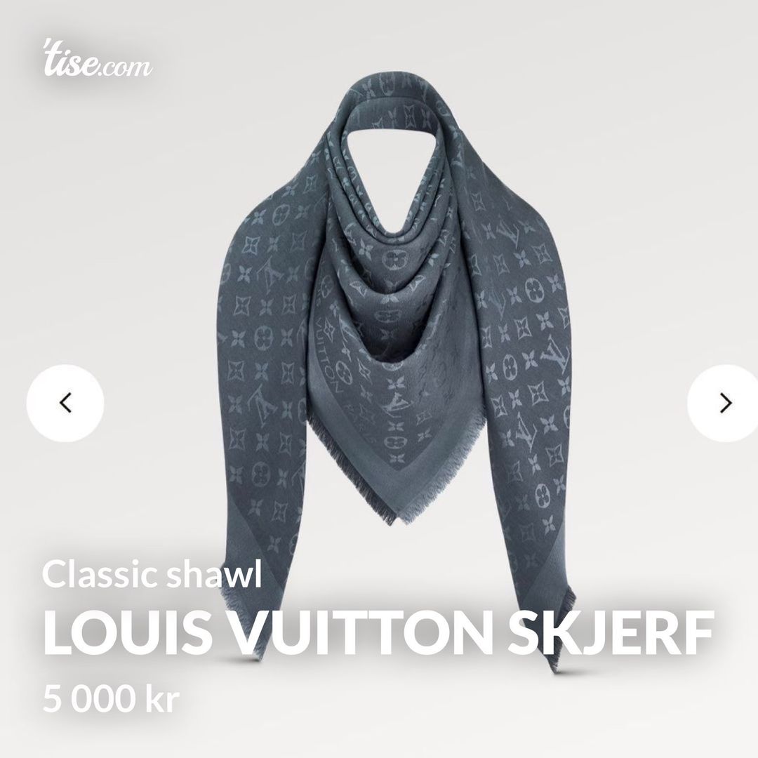 Louis vuitton skjerf