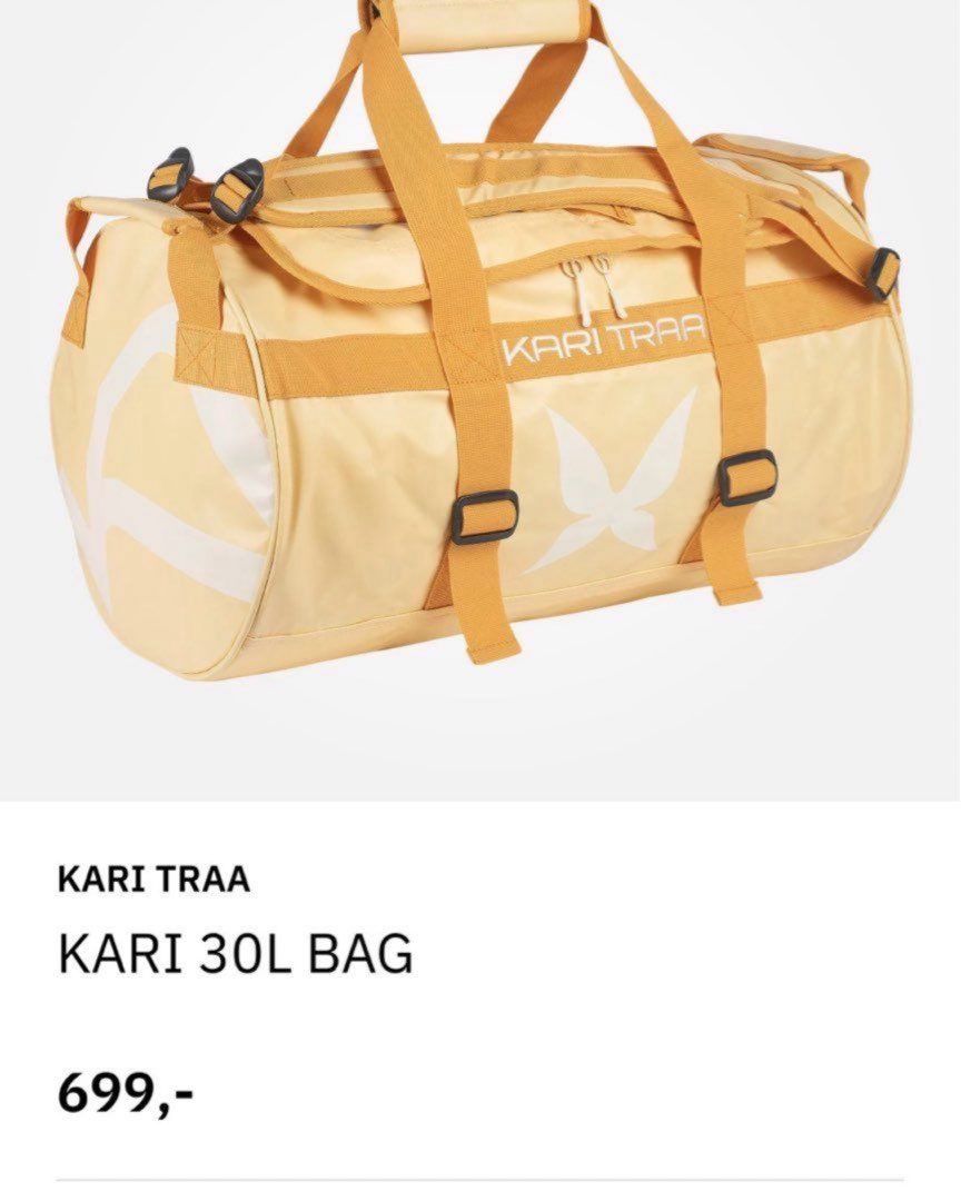 Kari traa duffel bag