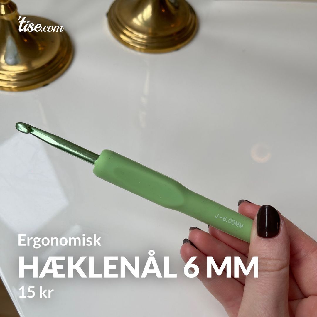 Hæklenål 6 mm