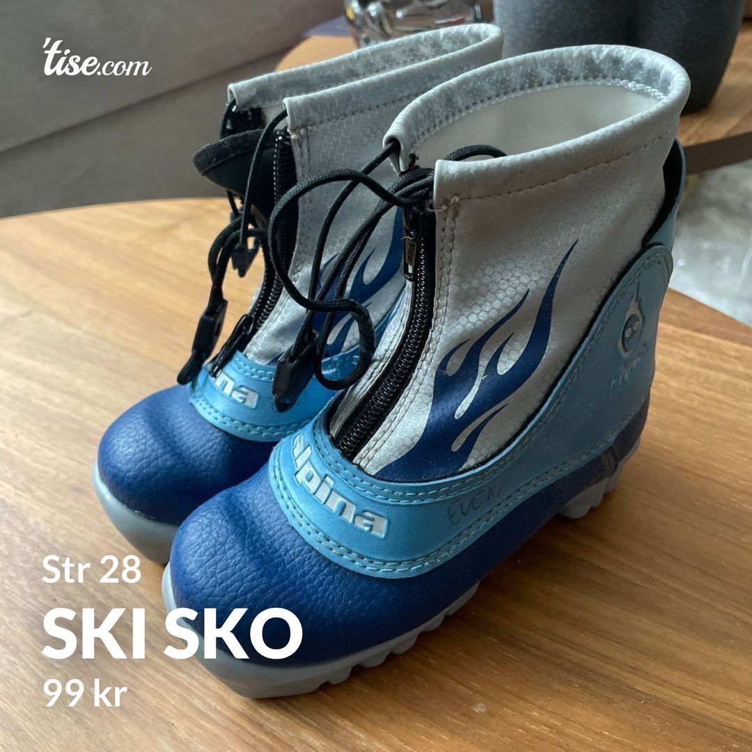 Ski sko