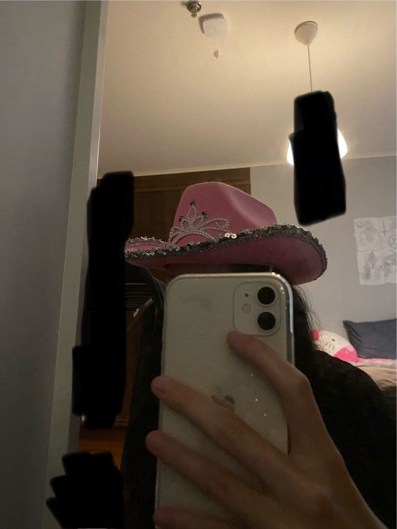 Pinkki Cowboyhattu