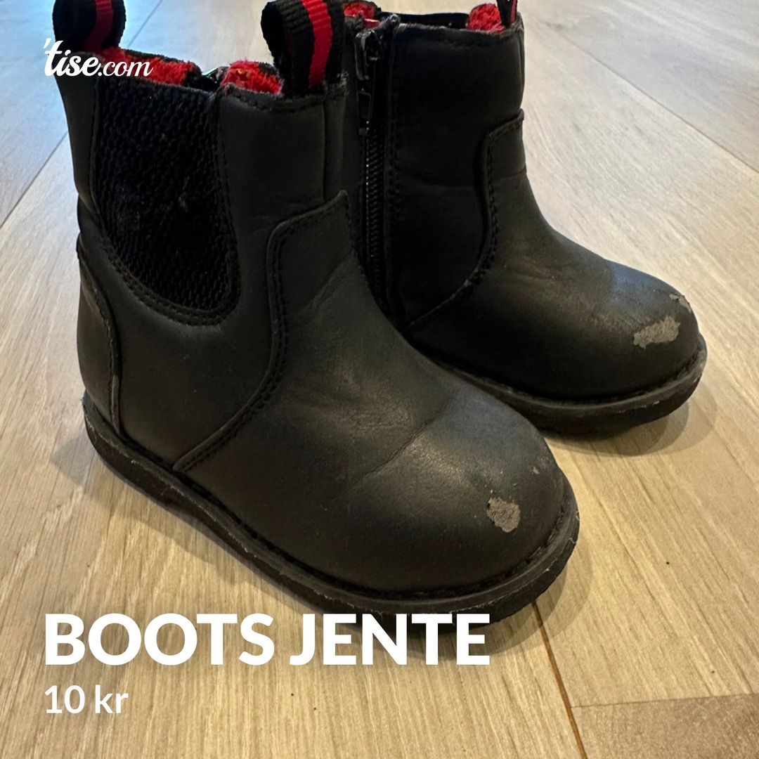 Boots jente