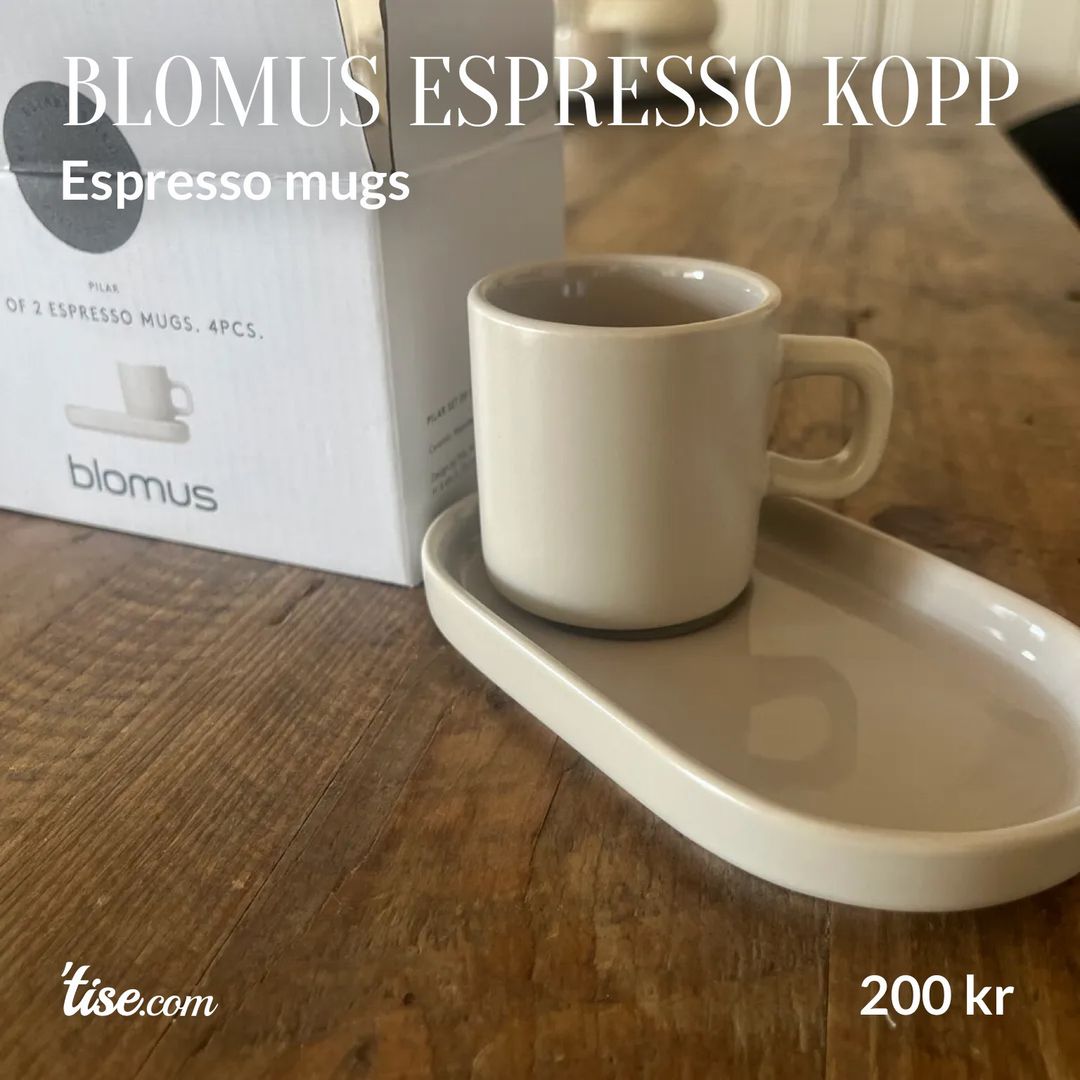 Blomus espresso kopp