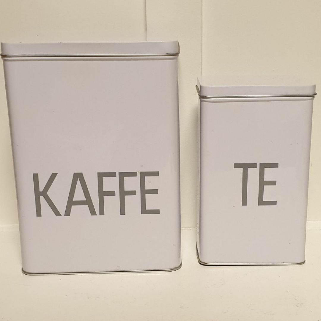 Beholder kaffe og te