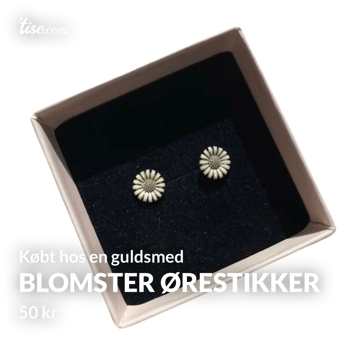 Blomster ørestikker