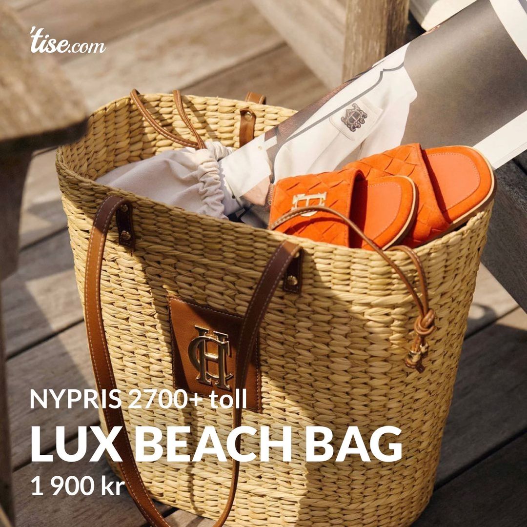 Lux beach bag