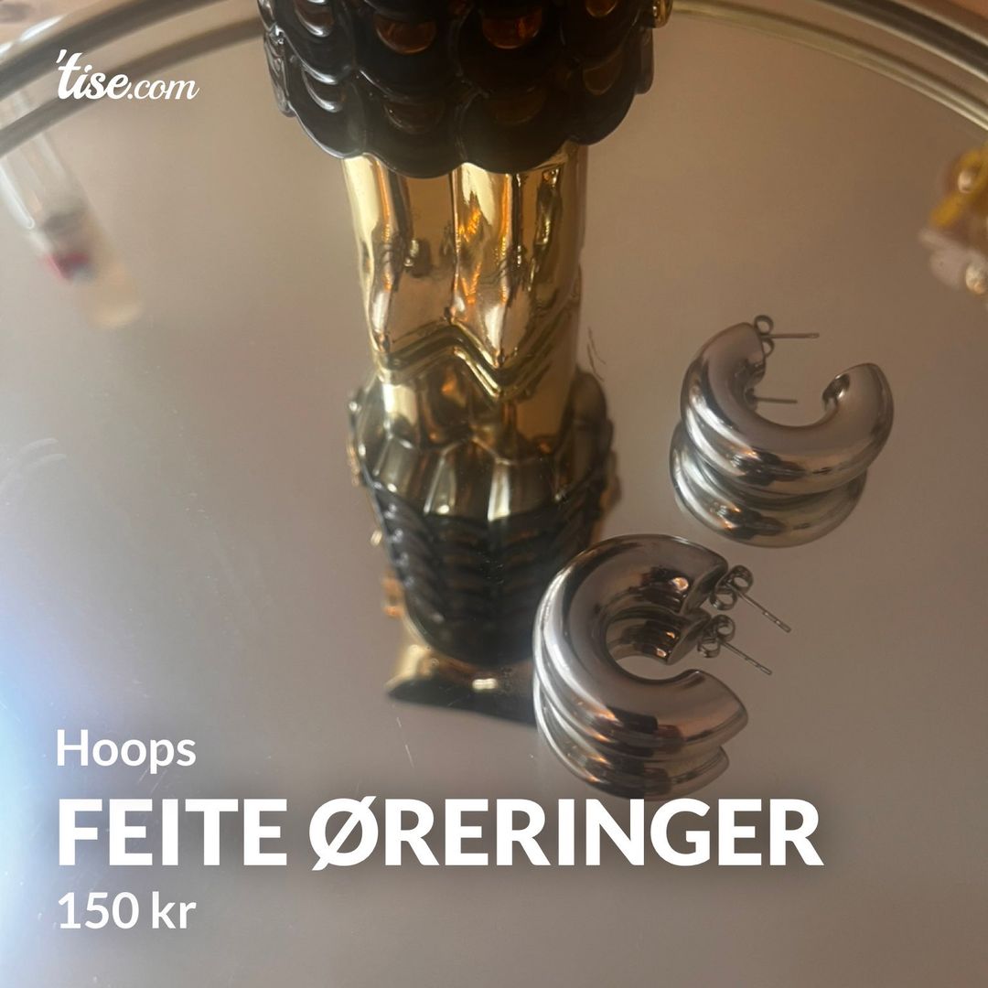 Feite øreringer