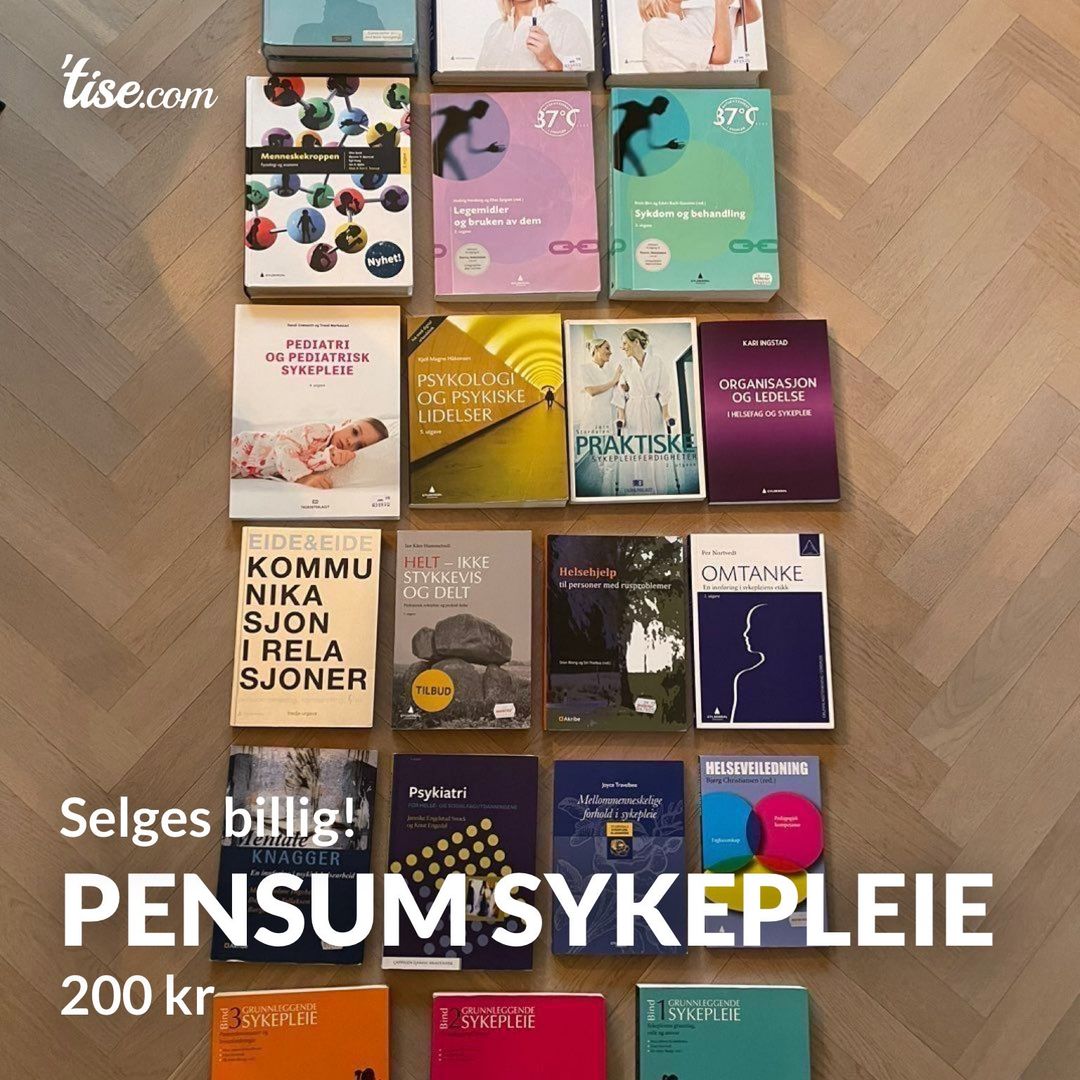 Pensum sykepleie