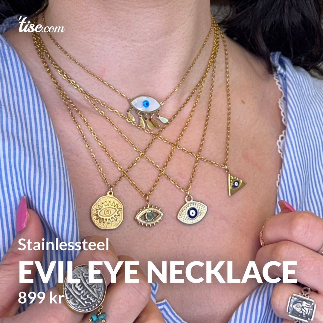 Evil eye necklace