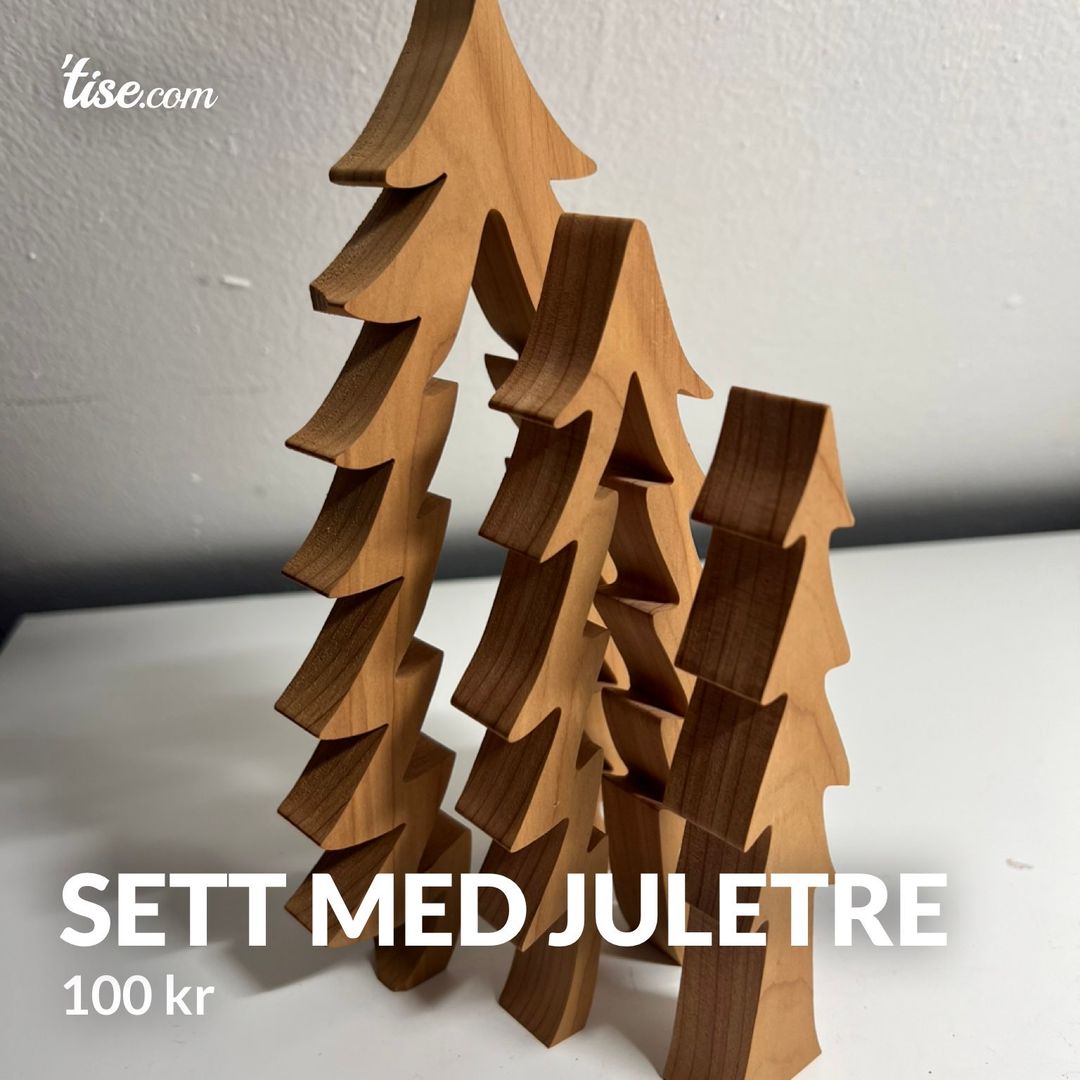 Sett med juletre