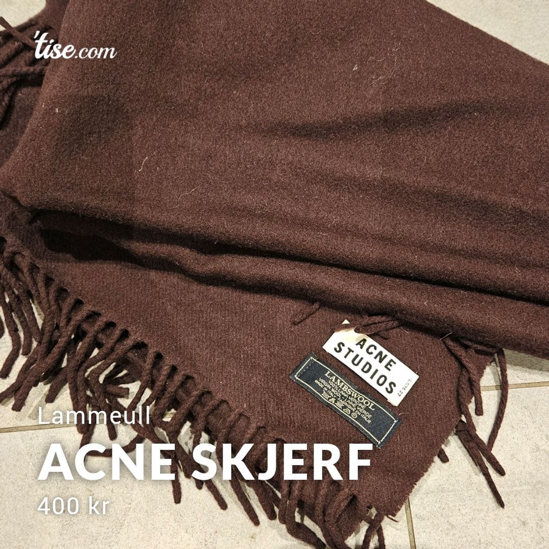 Acne Skjerf