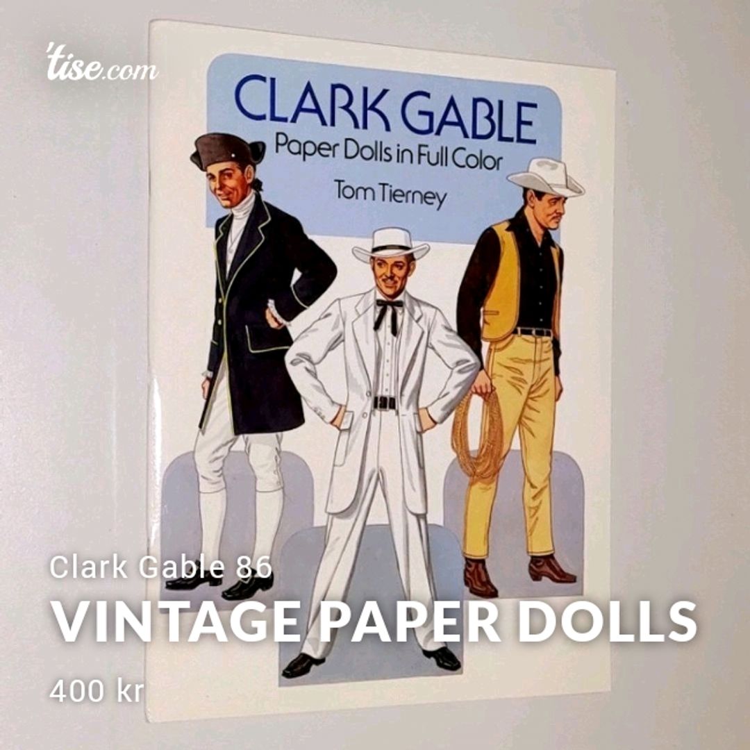 Vintage Paper Dolls