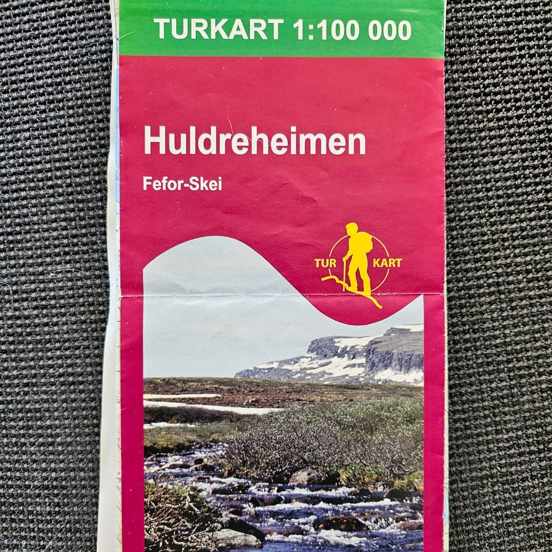 Huldreheimen kart