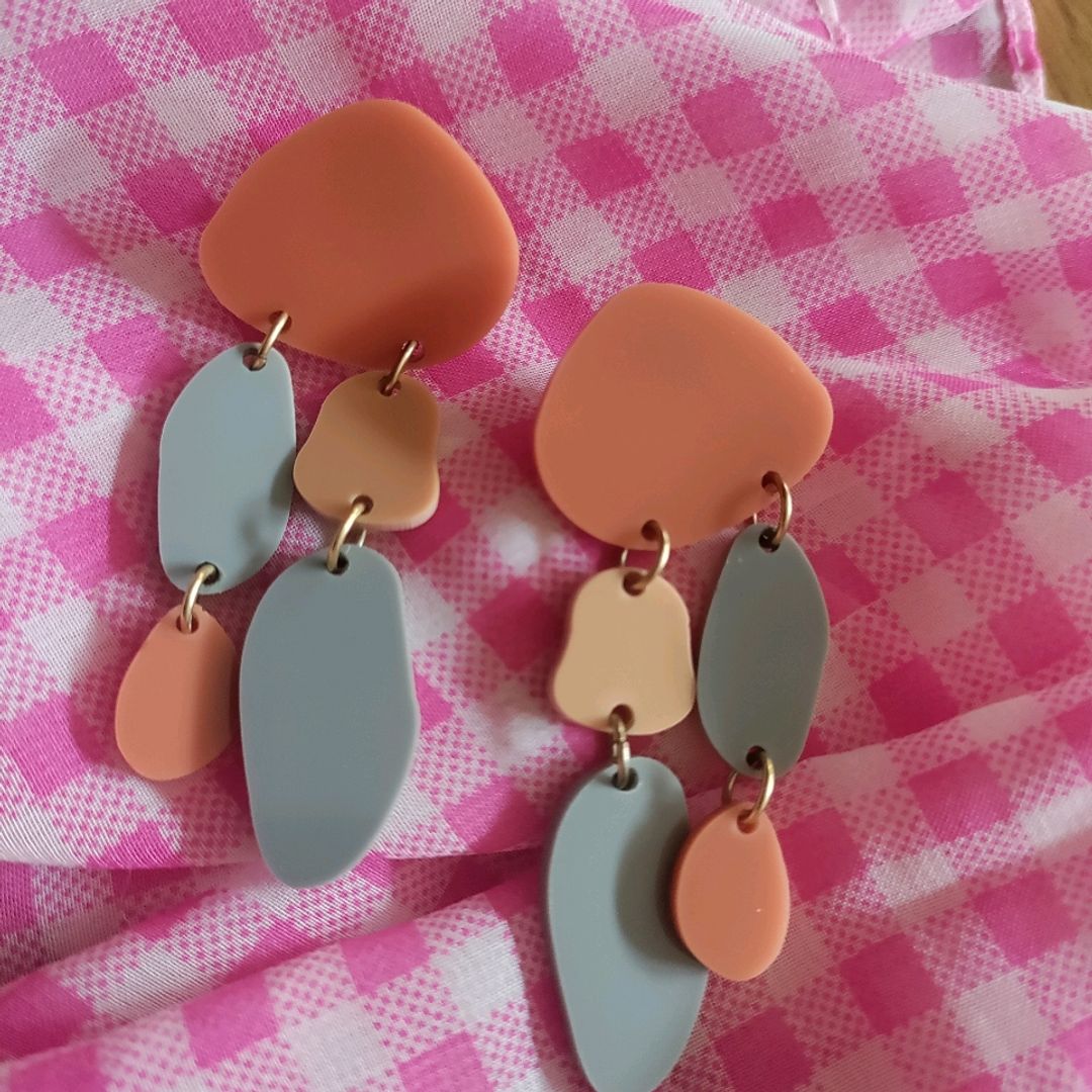 Earrings In Acrilic