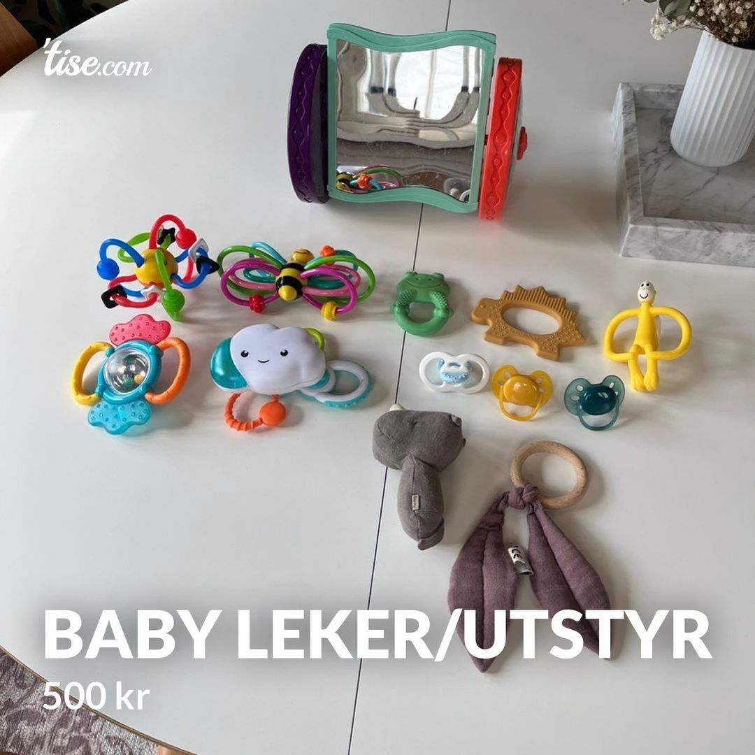 Baby leker/utstyr